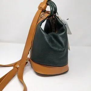 Valentina Leather NWOT Convertible Sling Backpack Bucket Bag Valentina | Bags | Valentina Leather Nwot Convertible Sling  main image 2